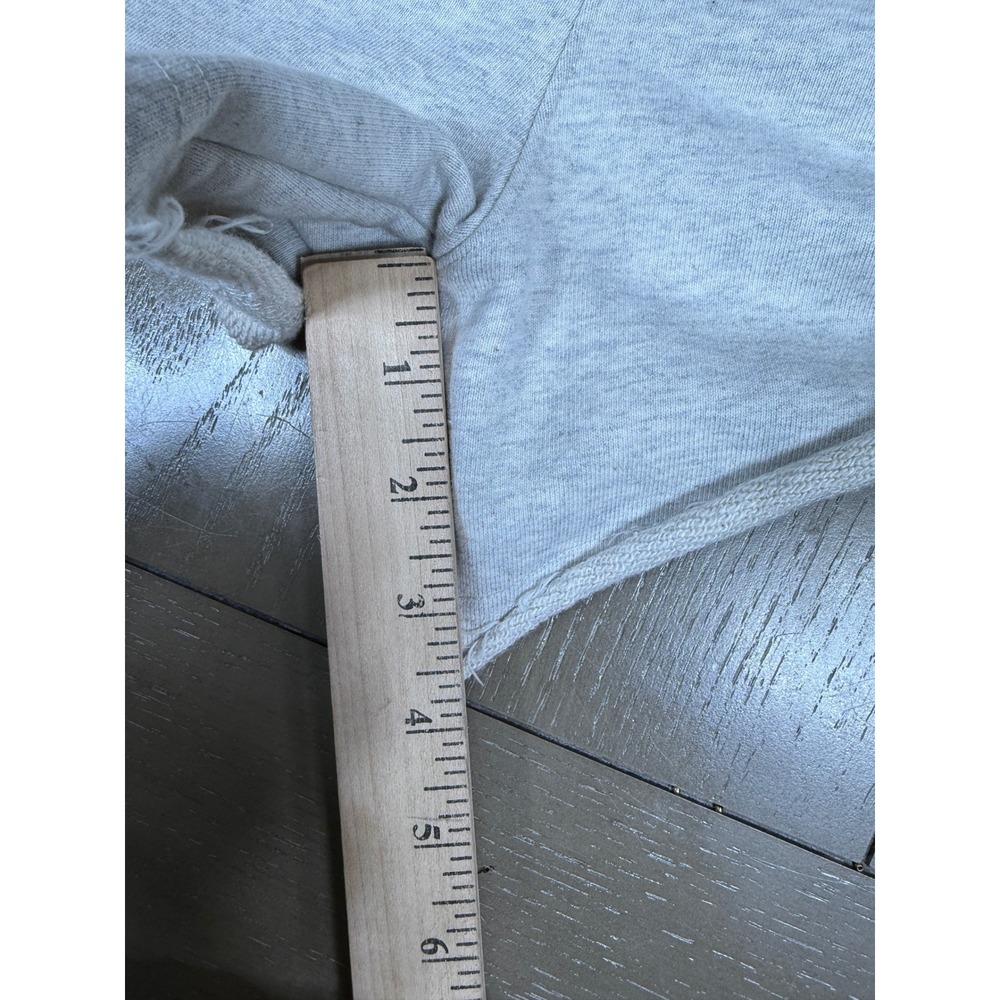 Mardi Mercredi Shorts Womens Small Gray Heather‎ Cotton French Terry Logo Sweat - Picture 8 of 14